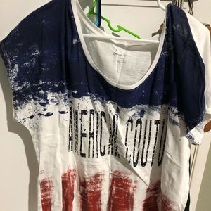 American couture 4th July shirt